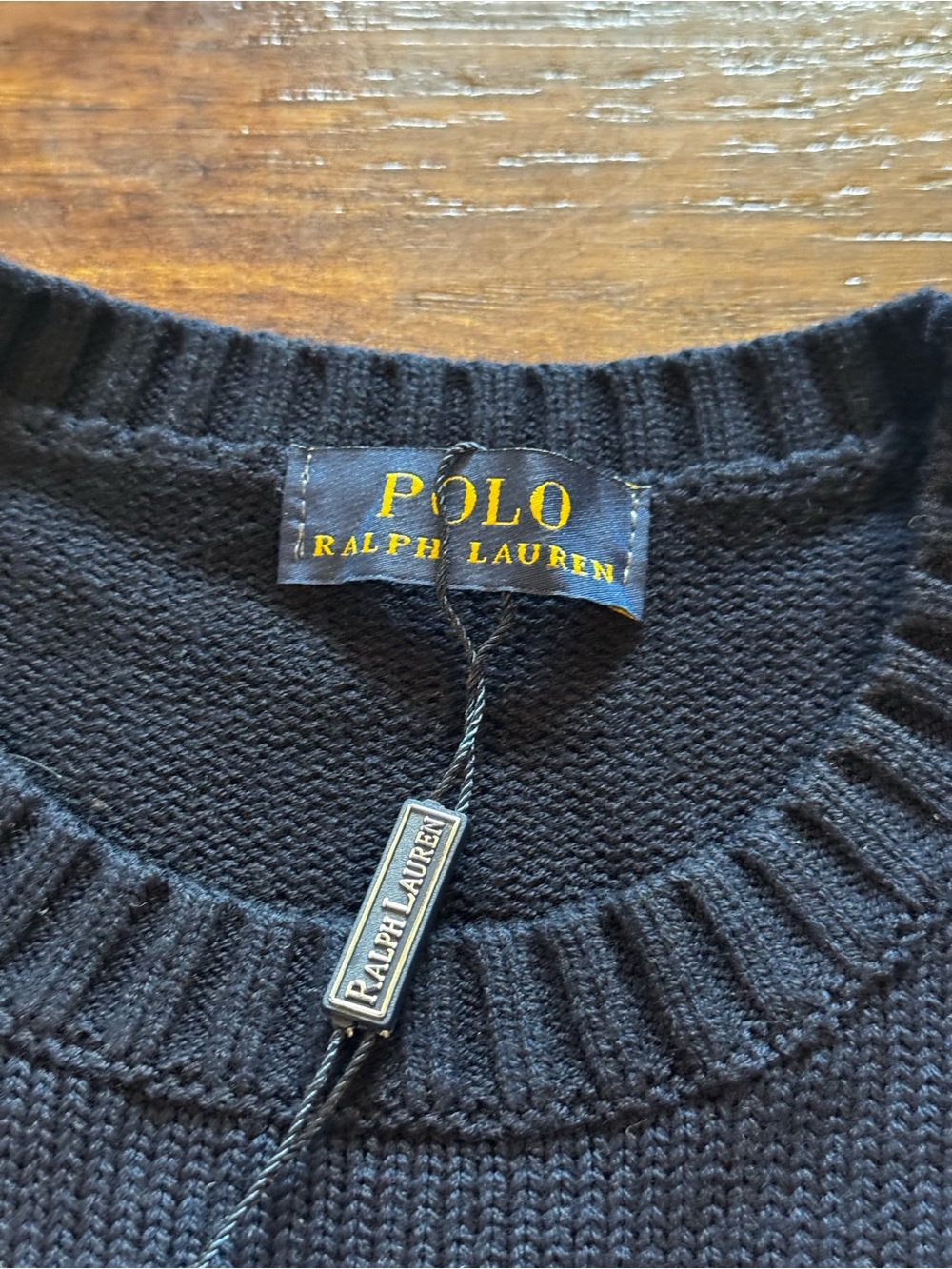 NWT Polo Ralph Lauren Women's Polo Bear Crewneck Sweater Size Medium - Picture 5 of 7